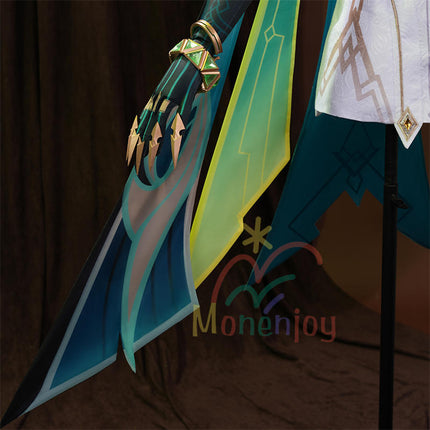 Monenjoy 原神 ネフェル コスプレ衣装 Nefer  ベルベット生地 3d樹脂製パーツ ナドクライ / 秘聞の館 コスチューム 耳飾り付