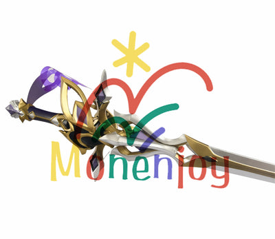 Monenjoy 原神 赦罪 クロリンデ 片手剣 110cm コスプレ道具 武器モデル イベント 撮影道具 PU製 - Monenjoy