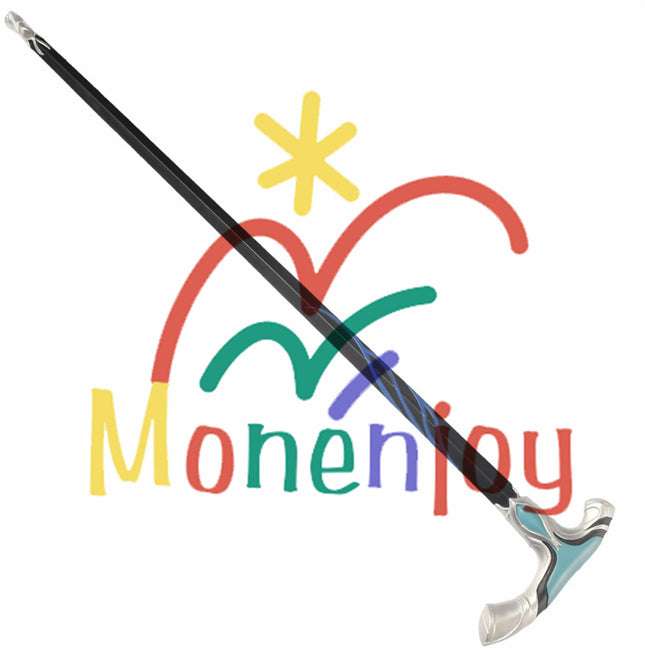 Monenjoy 原神 ヌヴィレット コスプレ道具 93cm PU製 イベント 法杖  - Monenjoy