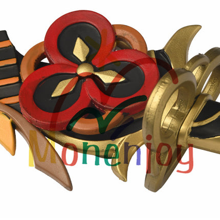 Monenjoy 原神 千織モチーフ武器 有楽御簾切 106cm 70cm コスプレ道具 PU製 刀 片手剣の星5武器レプリカ  - Monenjoy