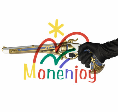 Monenjoy 原神 クロリンデ 銃のレプリカ コスプレ道具 PU製 - Monenjoy