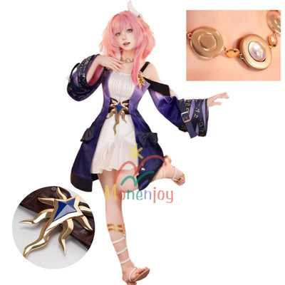 Monenjoy 崩壊スターレイル キュレネ コスチューム 豪華金属製飾り Cyrene スタレ コスプレ衣装GS1449