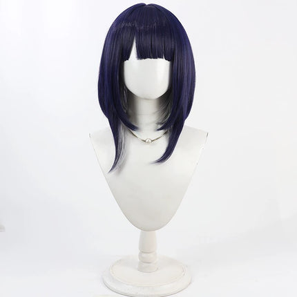 Monenjoy HUNDRED LINE - Final Defense Academy Tsukumo Konma Bob Cut Wig Cosplay Prop Hundred