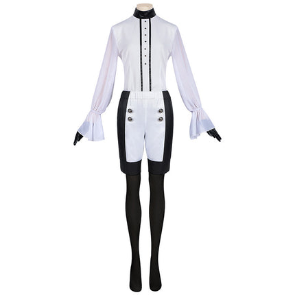 Monenjoy バンドリ!アヴェムジカ TVアニメ ムジカ  若葉 睦 三角 初華 八幡 海鈴 祐天寺 にゃむ 豊川 祥子 イヤリング贈り 舞台服 コスチューム 洋服 イベント 仮装 ロリータ 可愛い  - Monenjoy