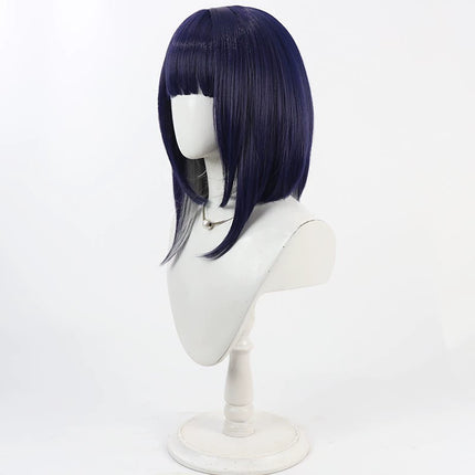 Monenjoy HUNDRED LINE - Final Defense Academy Tsukumo Konma Bob Cut Wig Cosplay Prop Hundred