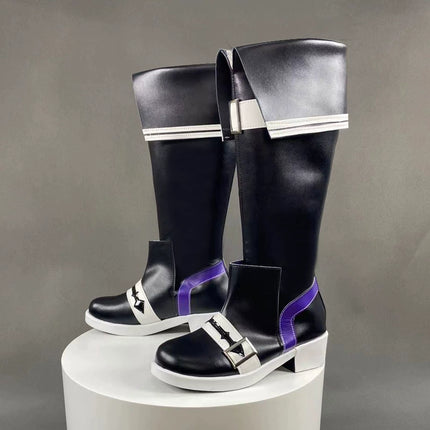 Monenjoy 刀剣乱舞 水心子正秀 コスプレ道具 すいしんしまさひで ブーツ 靴 GS1211 - Monenjoy