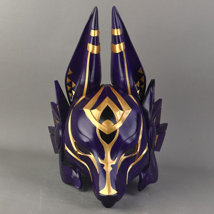 Monenjoy 原神 セノ マスク 仮面 大マハマトラ 緘秘の裁き 七聖槍術 コスプレ道具 - Monenjoy