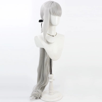 Monenjoy HUNDRED LINE - Final Defense Academy Tsubasa Kawana Wig 120cm Cosplay Prop Hundred