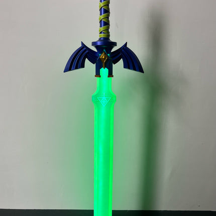 Monenjoy ゼルダの伝説 マスターソード ハイリアの盾 コスプレ道具 武器レプリカ ABS刃、金属製刃 発光刃選択 工芸品 ティアーズオブザキングダム - Monenjoy