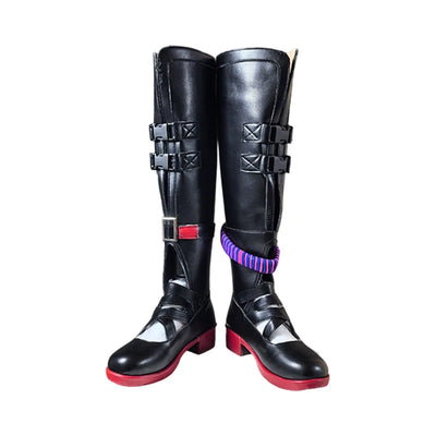 Monenjoy アークナイツ エンドフィールド ロッシ ロングブーツ コスプレ道具 シューズ 靴 舞台道具 Monenjoy