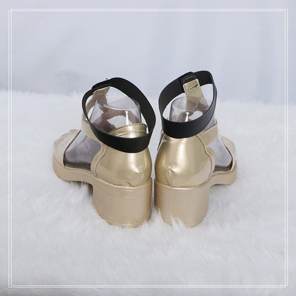 Monenjoy 崩壊スターレイル Dr.レイシオ  コスプレ道具 サンダル ブーツ 靴 オーダーメイド GS1181 - Monenjoy