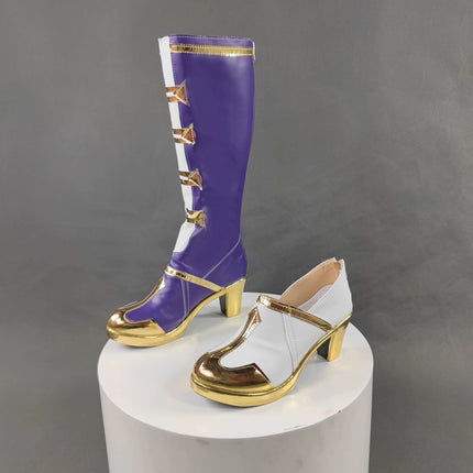 Monenjoy 崩壊スターレイル ロビン シューズ コスプレ道具 靴 オーダーメイドGS1185 - Monenjoy