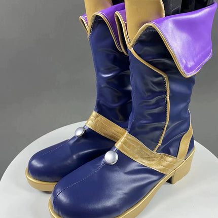 Monenjoy 刀剣乱舞 源清麿  コスプレ道具 ブーツ  とうらぶ  シューズ みなもときよまろ イベントGS1209 - Monenjoy