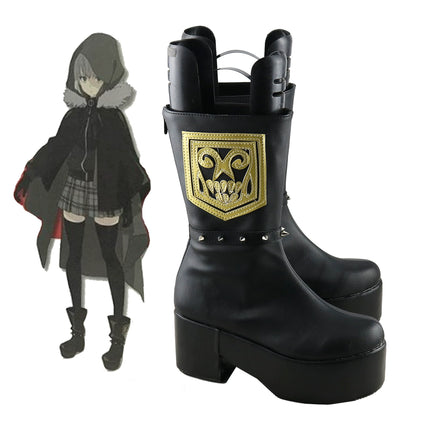 Monenjoy  ロード・エルメロイII世の事件簿 グレイ ブーツ シューズ コスプレ道具 ロングブーツ fate Fate/stay night  Gray コスチューム