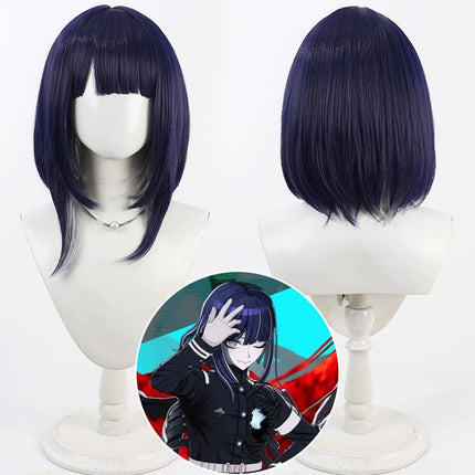 Monenjoy HUNDRED LINE - Final Defense Academy Tsukumo Konma Bob Cut Wig Cosplay Prop Hundred