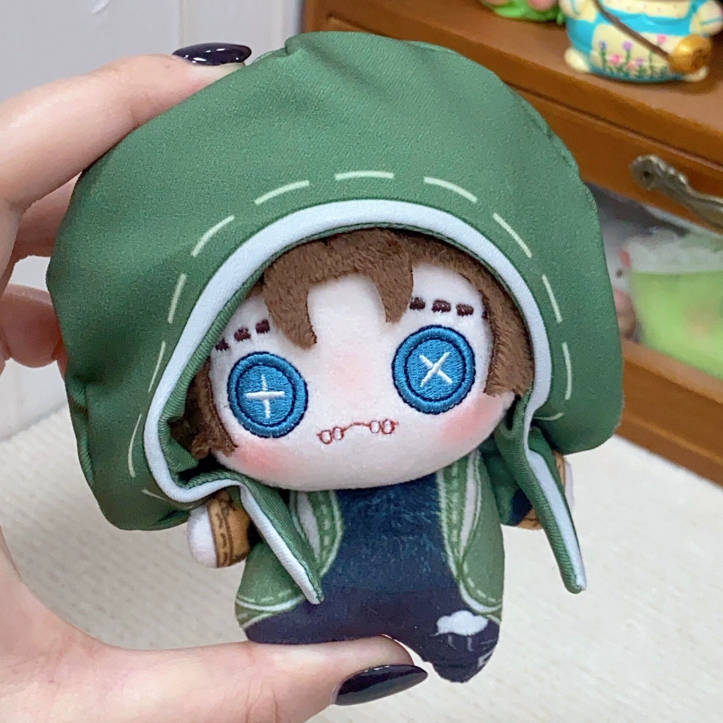 Monenjoy IdentityV 傭兵 ぬいぐるみ 10cm キーホルダー 第五人格 OPH DVES おもちゃ 戦隊メンバー 萌えグッズ 同人グッズ 非公式グッズ
