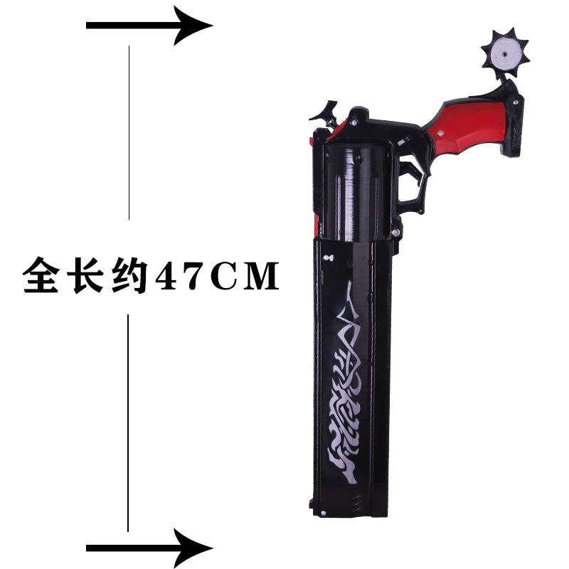Monenjoy ゼンレスゾーンゼロ ビリー コスプレ道具 銃のレプリカ 47cm ビリー・キッド 邪兎屋 武器モデル 樹脂製 - Monenjoy