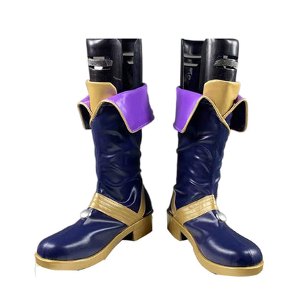 Monenjoy 刀剣乱舞 源清麿  コスプレ道具 ブーツ  とうらぶ  シューズ みなもときよまろ イベントGS1209 - Monenjoy