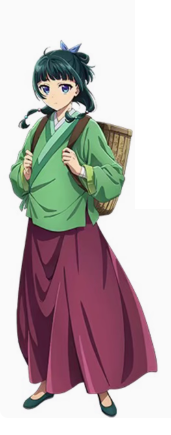 Monenjoy 薬屋のひとりごと 和服 巫女姿の猫猫 和装 コスプレ衣装 学園祭 - Monenjoy