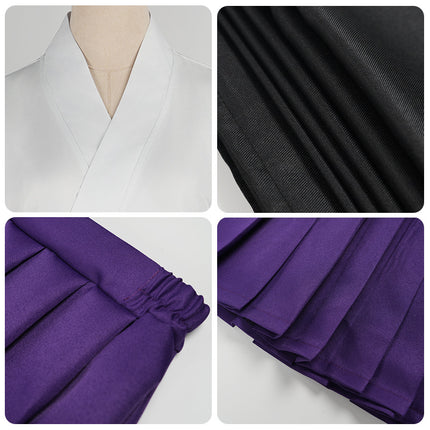 Monenjoy 呪術廻戦 裏梅 コスプレ衣装 呪詛師 うらうめ 和服 袈裟 全セット コスチューム 変装 仮装 舞台服 ハロウィン クリスマス 祭り - Monenjoy