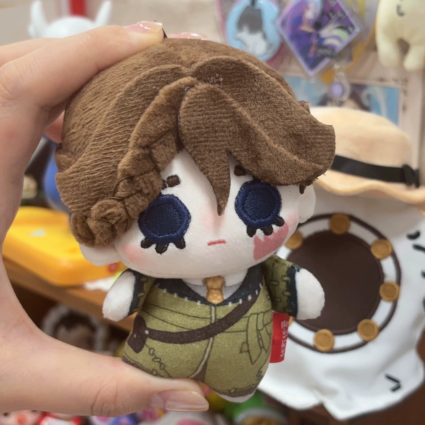 Monenjoy 第五人格 昆虫学者 10cm ぬいぐるみ 初期衣装 帽子交換 アイデンティティ5 綿人形 推し活 メリー・プリニウス IdentityV 萌えグッズ 同人グッズ プレゼント