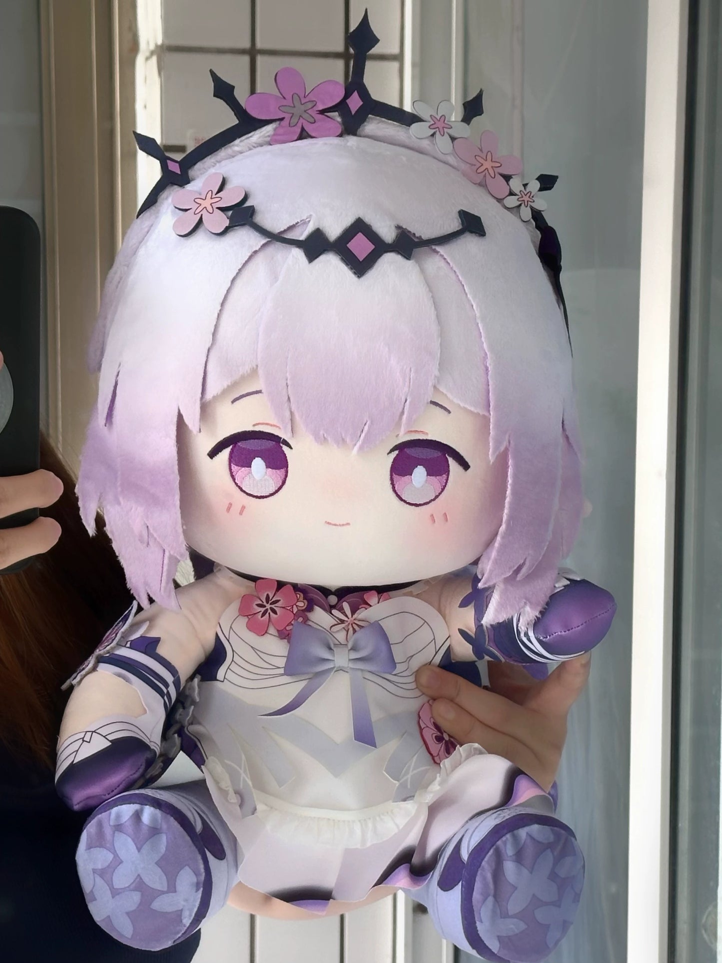 崩壊スターレイル キャストリス ぬいぐるみ 綿人形 40cm 萌えグッズ 着せ替え可能 超ふわふわ 可愛い 同人グッズ 黄金裔 Monenjoy