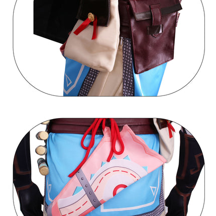 Monenjoy ゼルダの伝説 リンク link 英傑服 コスプレ衣装 ブレス オブ ザ ワイルド イベントGS1152 - Monenjoy