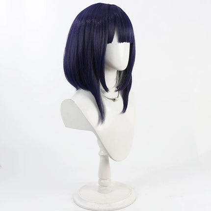 Monenjoy HUNDRED LINE - Final Defense Academy Tsukumo Konma Bob Cut Wig Cosplay Prop Hundred