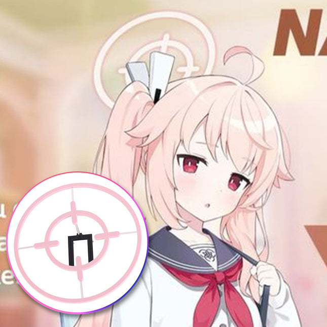 Monenjoy ブルーアーカイブ 柚鳥ナツ 光輪 ハロー ブルアカ 髪飾り ABSプラスチック製 萌えグッズ コスプレ道具