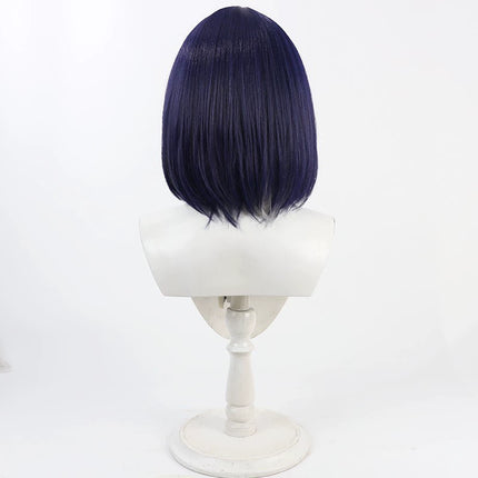 Monenjoy HUNDRED LINE - Final Defense Academy Tsukumo Konma Bob Cut Wig Cosplay Prop Hundred