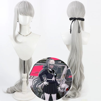 Monenjoy HUNDRED LINE - Final Defense Academy Tsubasa Kawana Wig 120cm Cosplay Prop Hundred