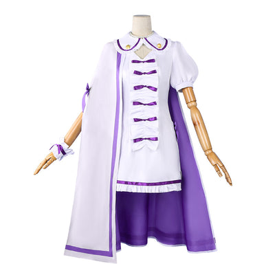 Monenjoy 前橋ウィッチーズ 新里 アズ 紫色 コスプレ衣装 ライブ服 舞台服 コスチューム 魔女