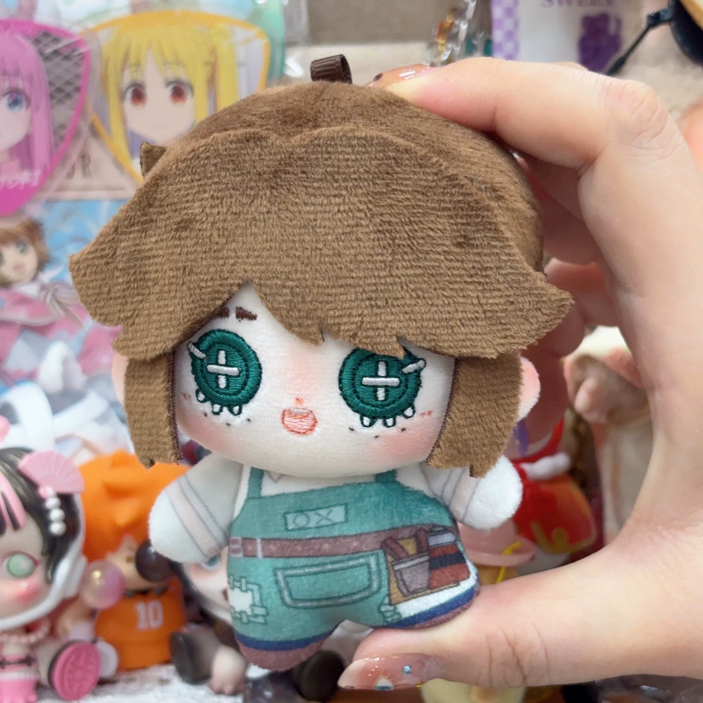 Monenjoy 第五人格 庭師 ぬいぐるみ 10cm 初期衣装 【SSR】風を待つ アイデンティティ5 綿人形 推し活 エマ・ウッズ IdentityV 萌えグッズ 同人グッズ プレゼント