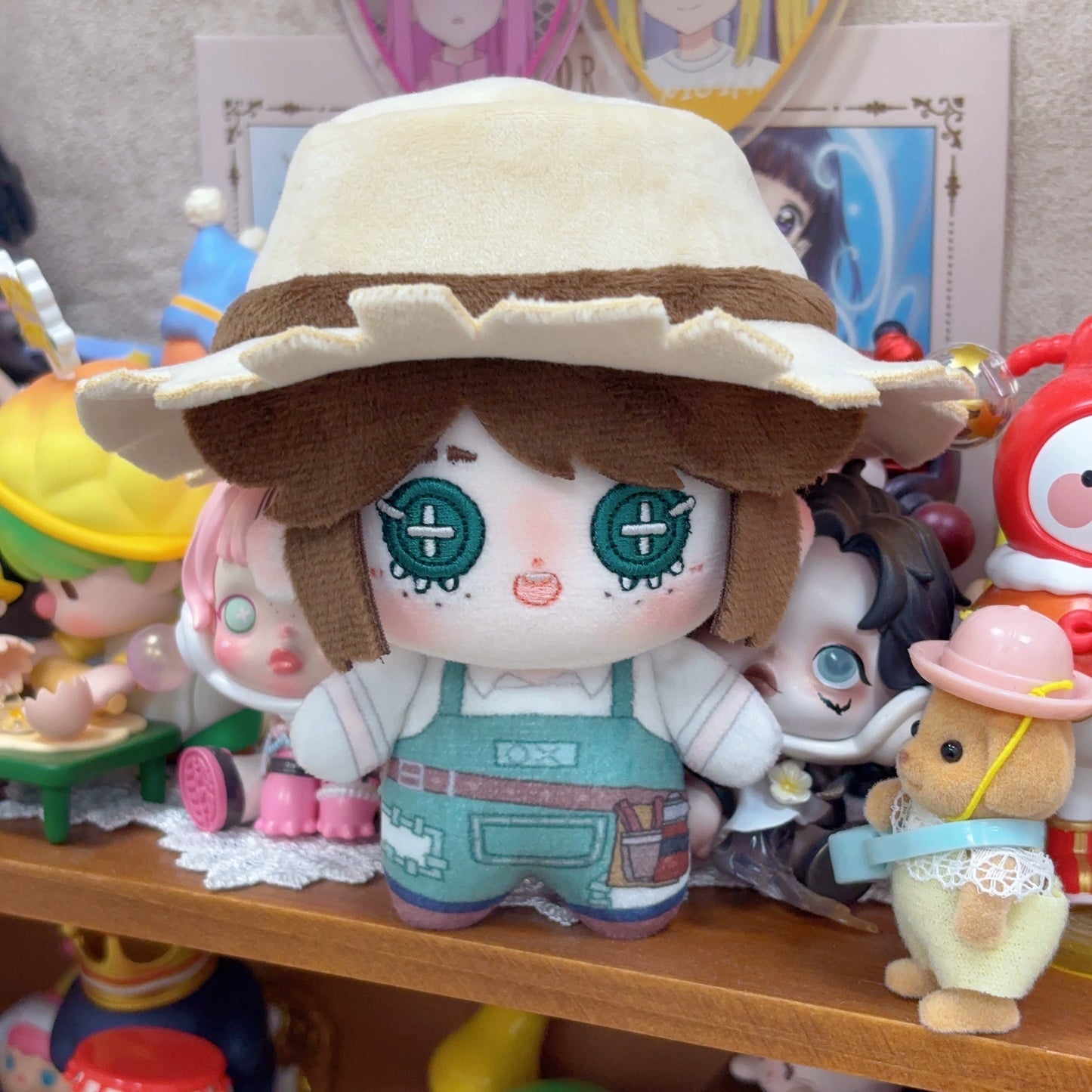 アイデンティティ5 庭師 ぬいぐるみ 10cm キーホルダー 綿人形 第五人格/IdentityV 同人グッズ エマ・ウッズ 非公式グッズ