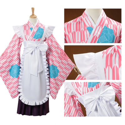 Monenjoy ぼっち・ざ・ろっく! 後藤 ひとり 伊地知 虹夏 山田 リョウ 喜多 郁代 コスプレ衣装 和服 大正和風 着物 大正ロマン - Monenjoy