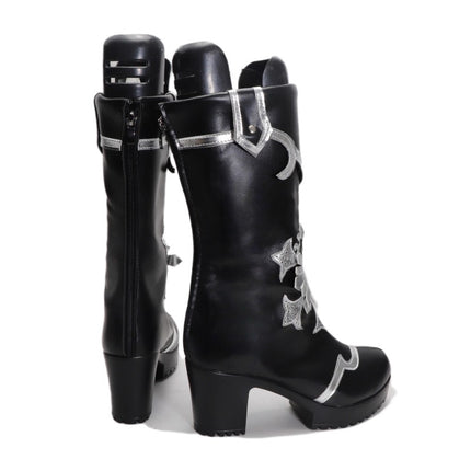 Monnejoy 黒執事 シエル・ファントムハイヴ  シューズ ブーツ Black Butler  コスプレ道具 gss1004