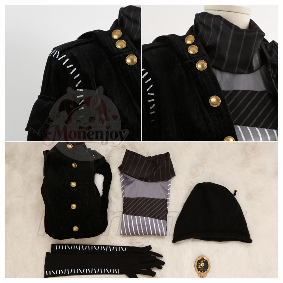 Monenjoy ツイステ エース・トラッポラ 2025クリスマス コスプレ衣装|Disney Twisted-Wonderland Ace Trappola 高品質コスチューム