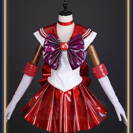 Monenjoy 美少女戦士セーラームーン 火野レイ / セーラーマーズ コスプレ衣装 セーラースーツ Ver コスチュームGS1377 - Monenjoy