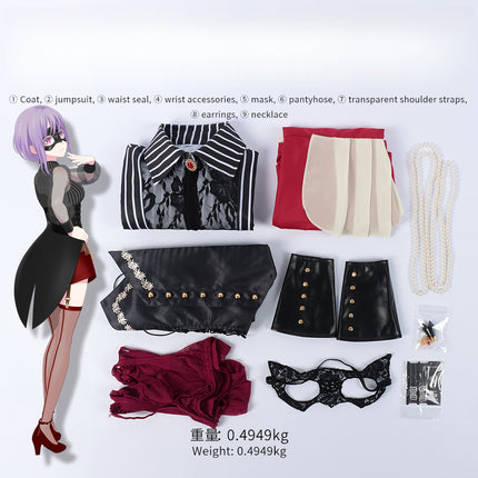 Monenjoy バンドリ!アヴェムジカ TVアニメ ムジカ  若葉 睦 三角 初華 八幡 海鈴 祐天寺 にゃむ 豊川 祥子 イヤリング贈り 舞台服 コスチューム 洋服 イベント 仮装 ロリータ 可愛い  - Monenjoy