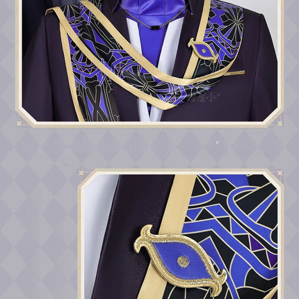 Monenjoy 原神 璀夜華宴シリーズ セノ 礼服 スーツ コスプレ衣装 イヤリング付き 栄華のバトルアリーナ イベント - Monenjoy