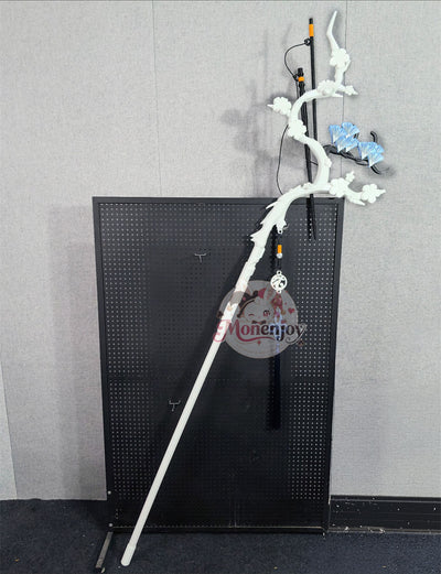 Monenjoy アークナイツ アンジェリーナ 音律聯覚 コスプレ用杖|約190cm・軽量PLA製・分割式