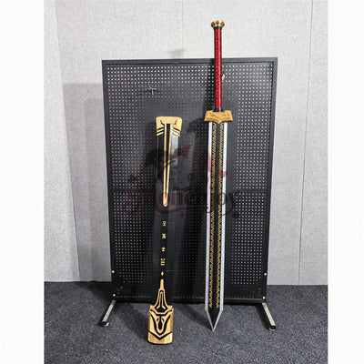 アークナイツ シー「染塵煙」剣・鞘 145cm コスプレ道具|軽量PLA製・分割式|Monenjoy
