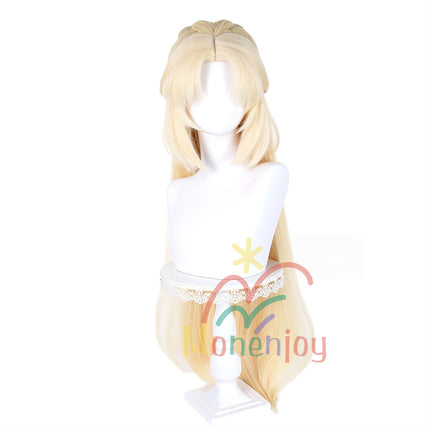 Monenjoy 原神 ニコリヤン ウィッグ NicoleReeyn  100cm コスプレ道具 カツラ イベント GSwig1015