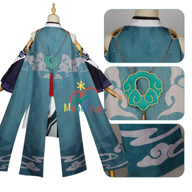 Monenjoy 崩壊3rd フカ 雲墨丹心 コスプレ衣装 崩壊学園 符华 イベント GS1328 - Monenjoy