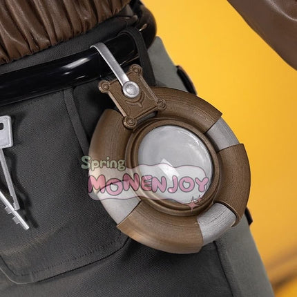 Monenjoy Identity 5 Prospector Highway Knight SSR หนังเทียม + กางเกงยืด + ชิ้นส่วนเรซิน 3 มิติ การผลิตซ้ำคุณภาพสูง