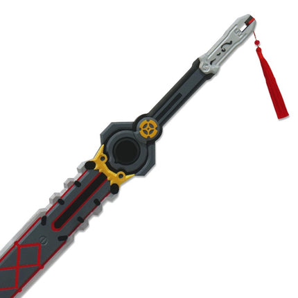 Monenjoy ゼンレスゾーンゼロ 葉瞬光 黒剣 剣 モデル 118cm コスプレ道具 雲嶽山 683g 葉釈淵 ゼンゼロ/ZZZ 木刃 しゅんこう アクセサリー