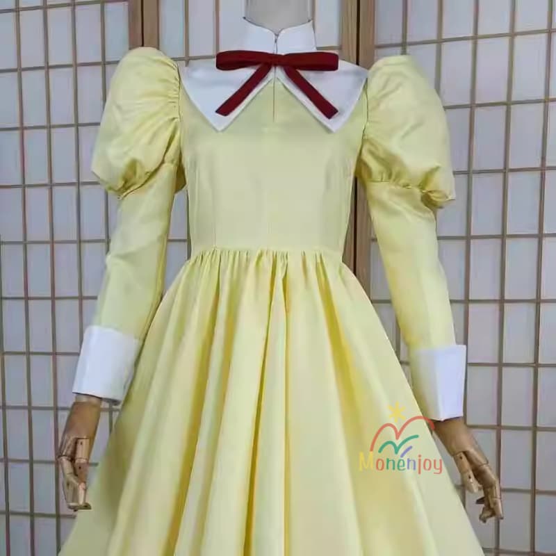 Monenjoy 桜蘭高校ホスト部 劇場版 宝積寺 れんげ 女子制服 お嬢様 ワンピース ドレス ユニフォーム コスプレ衣装 イベント 制服