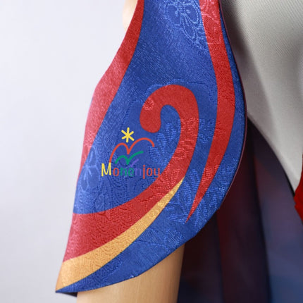 Monenjoy 原神 チャスカの衣装 トラロカンの夜霊  チャスカ コスプレ衣装 帽子付 3d樹脂神の目 Chasca コスチューム   - Monenjoy