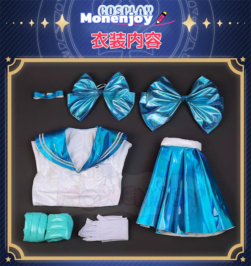 Monenjoy 美少女戦士セーラームーン 水野亜美 / セーラーマーキュリー コスチューム セーラースーツ Ver GS1376 - Monenjoy