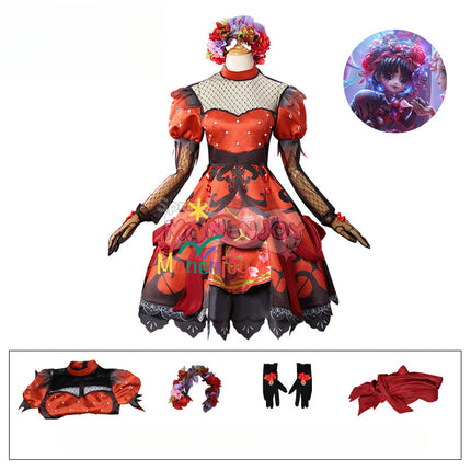 Monenjoy アイデンティティ5  少女 コスプレ衣装 ミズ・ボムグラナトプレート S37真髄1   UR衣装   実物化 イベントGS1350 - Monenjoy